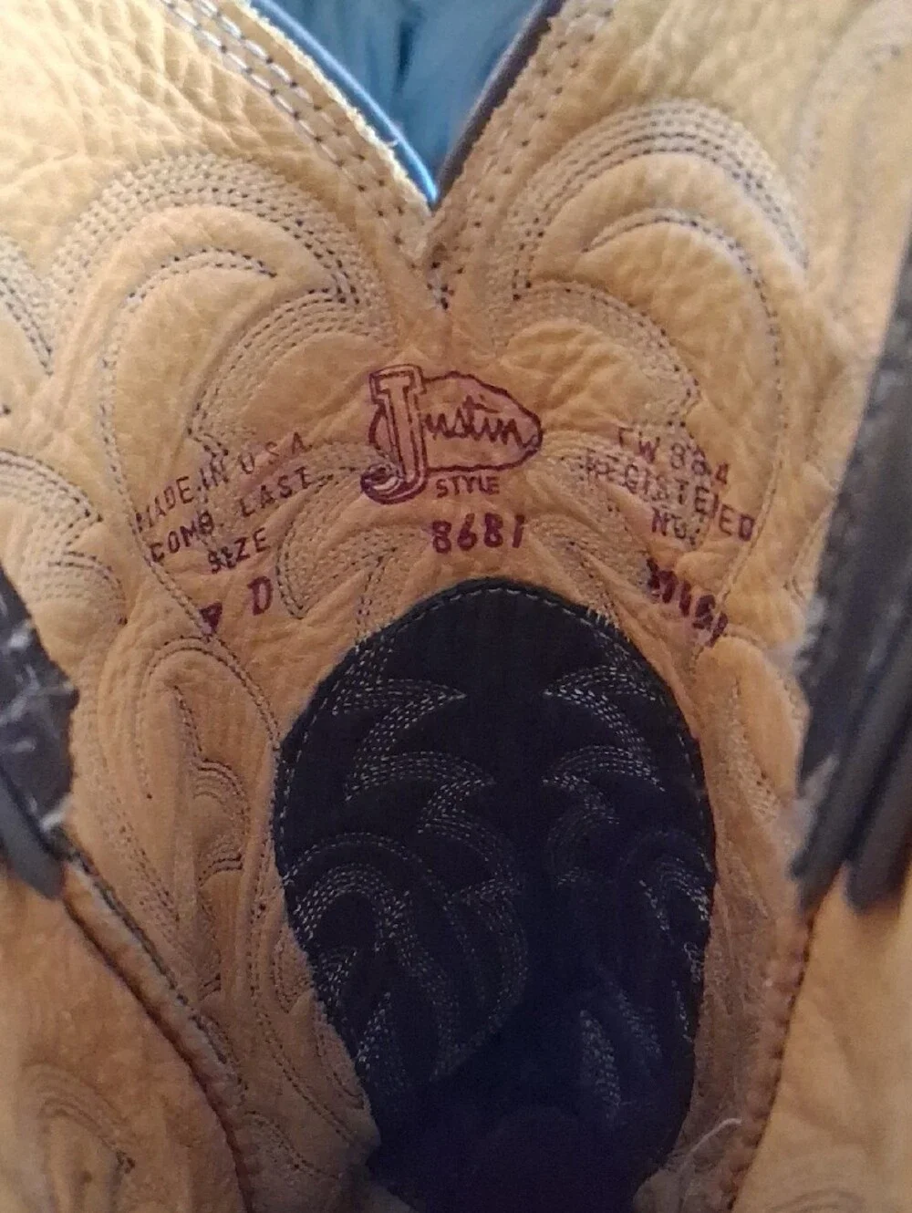 Justin Boots vintage 90